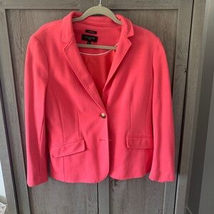 Coral knit Blazer